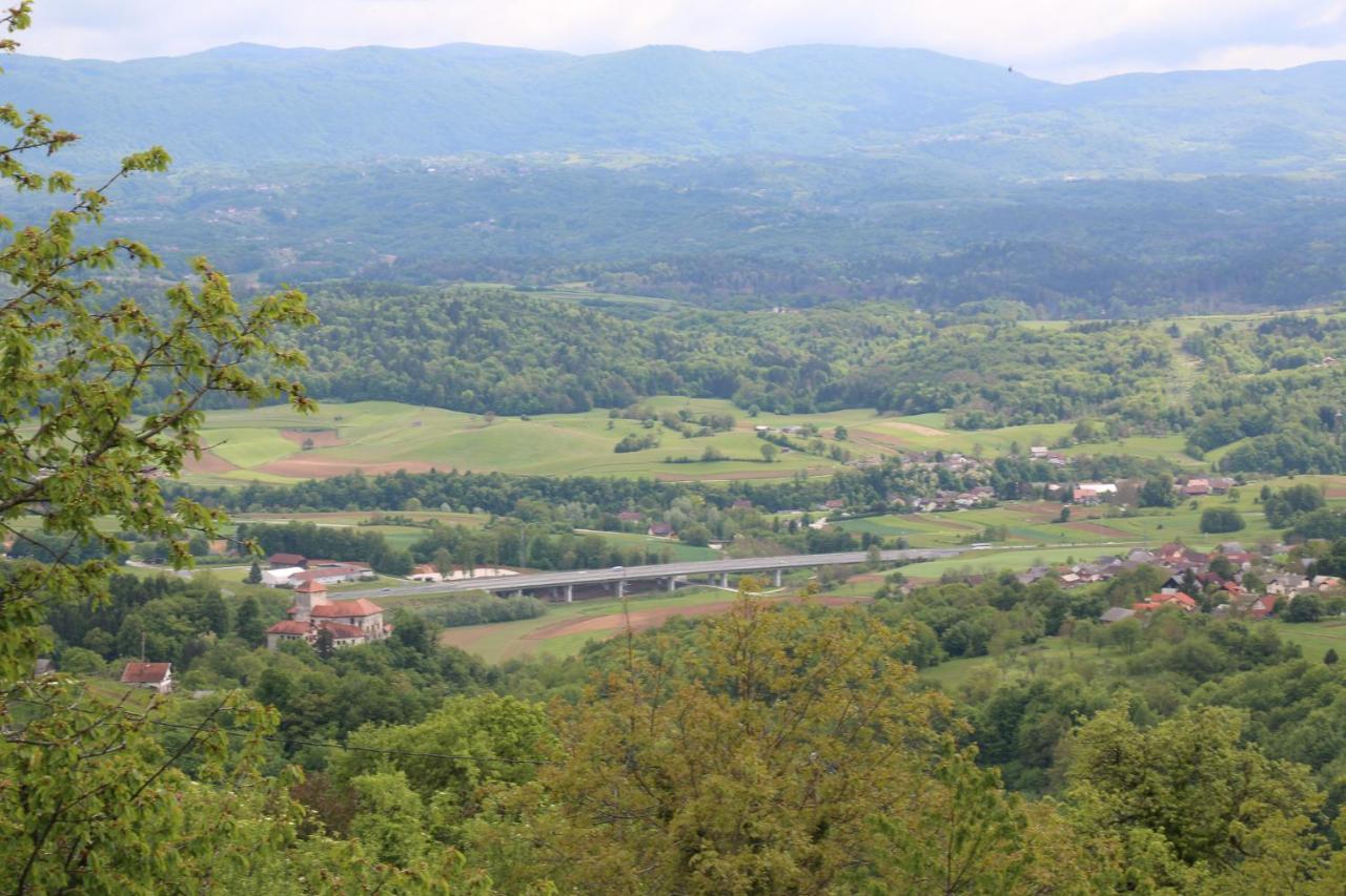 Zidanca med Vinogradi Villa Otočec Exterior foto